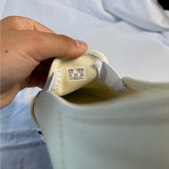 Vans Slip On White/Checkerboard/Cream Brand New Size 8.5 - Picture 5 of 5